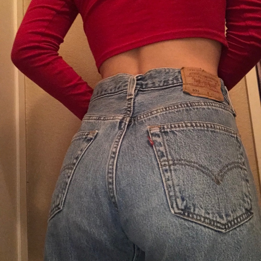 Levi 501 lightwash denim size 32/30